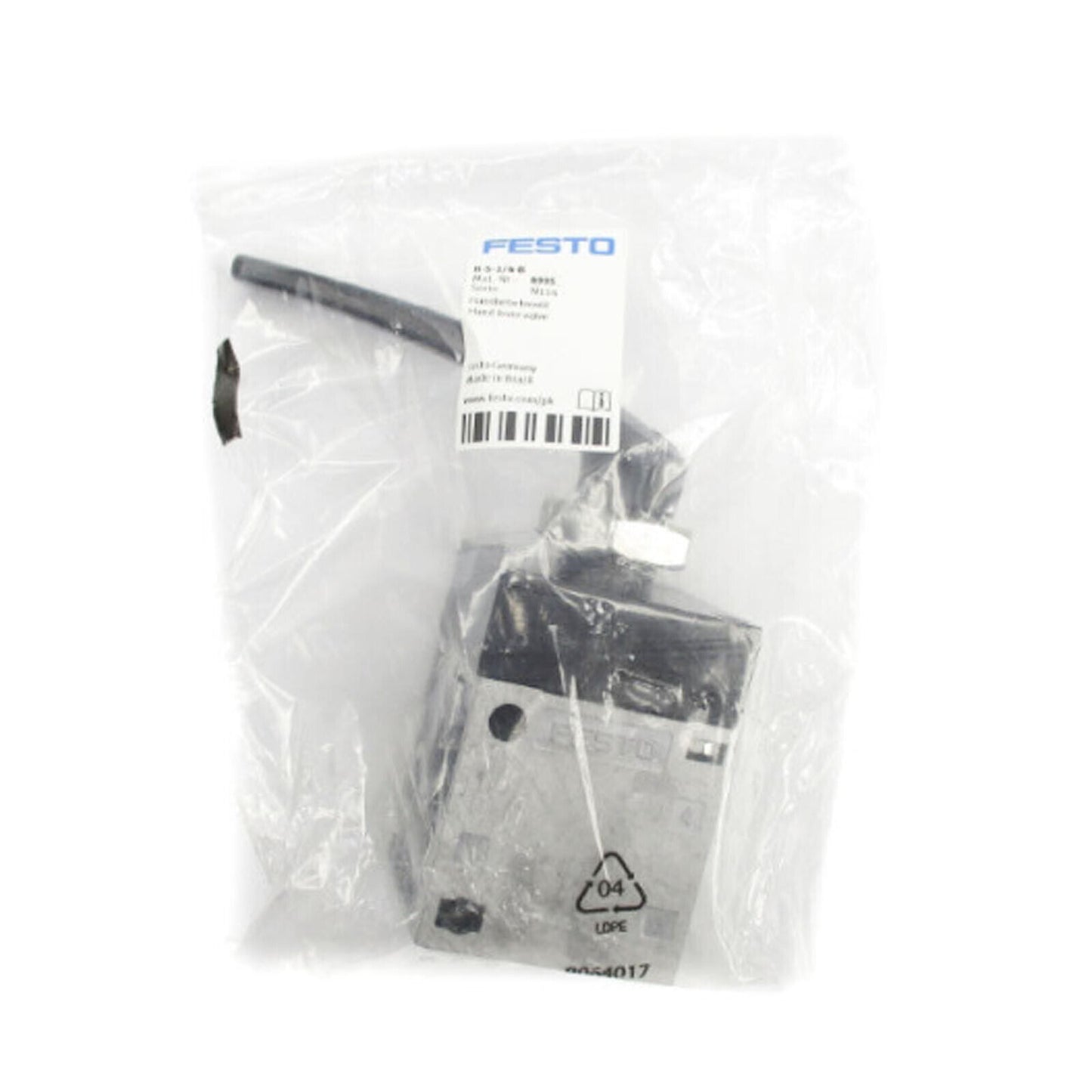 Festo Pneumatic Hand Lever Valve H-5-1/4-B 8995 - FESTO