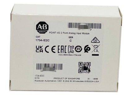 AB 1734-IE2C POINT 2 Point Analog Input Module US - ANALOG SOLUTIONS