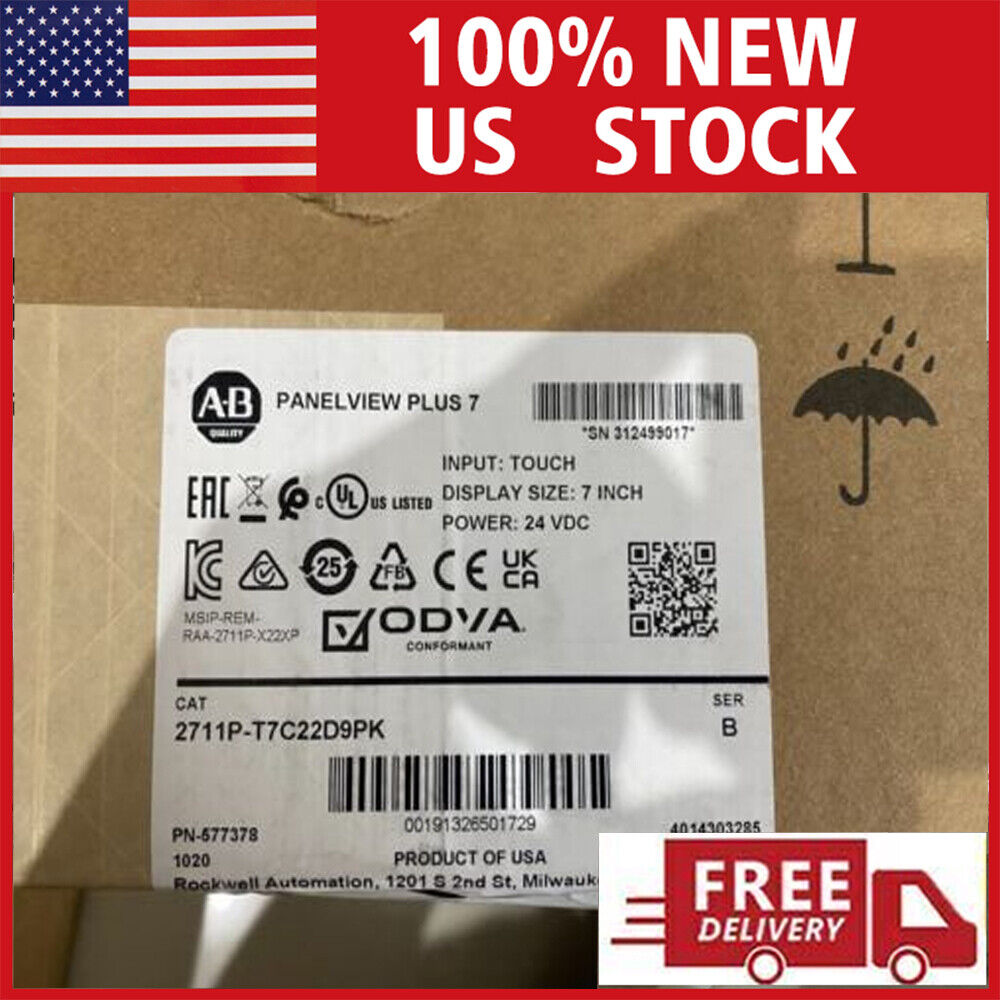 Allen Bradley 2711P-T7C22D9PK Panel View Plus 7 HMI AB - ALLEN BRADLEY