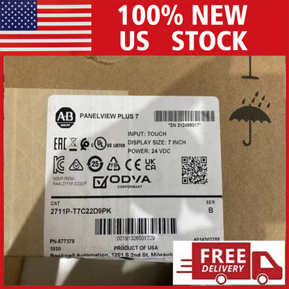 Allen Bradley 2711P-T7C22D9PK Panel View Plus 7 HMI AB - ALLEN BRADLEY