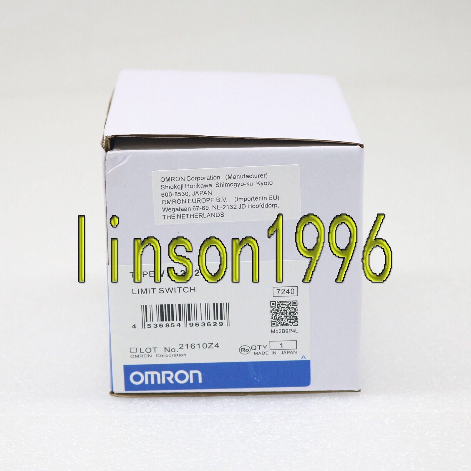 Omron VB-2121 Limit Switch In Box - OMRON