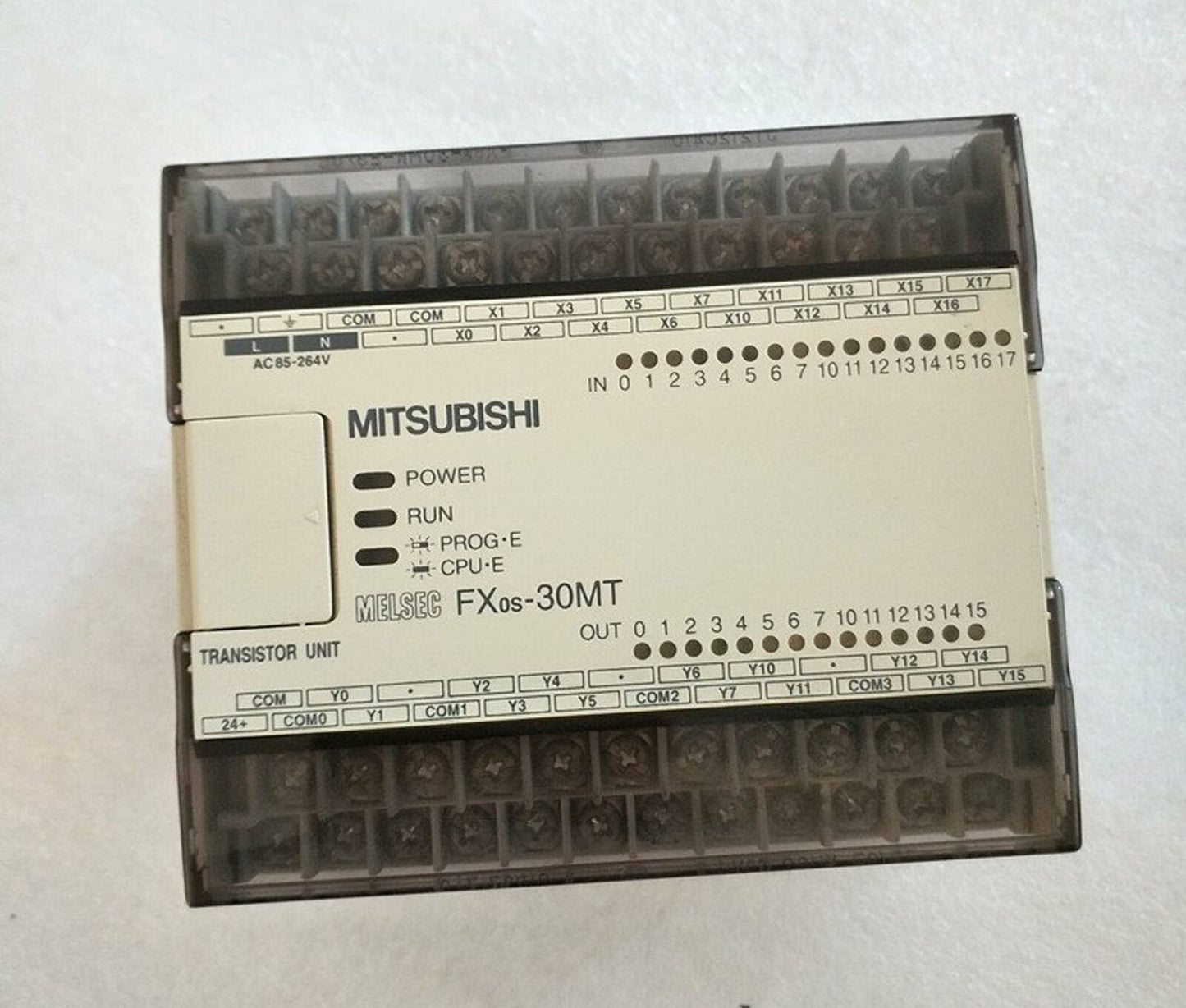 Used Mitsubishi FX0S-30MT PLC in Good Condition - MITSUBISHI
