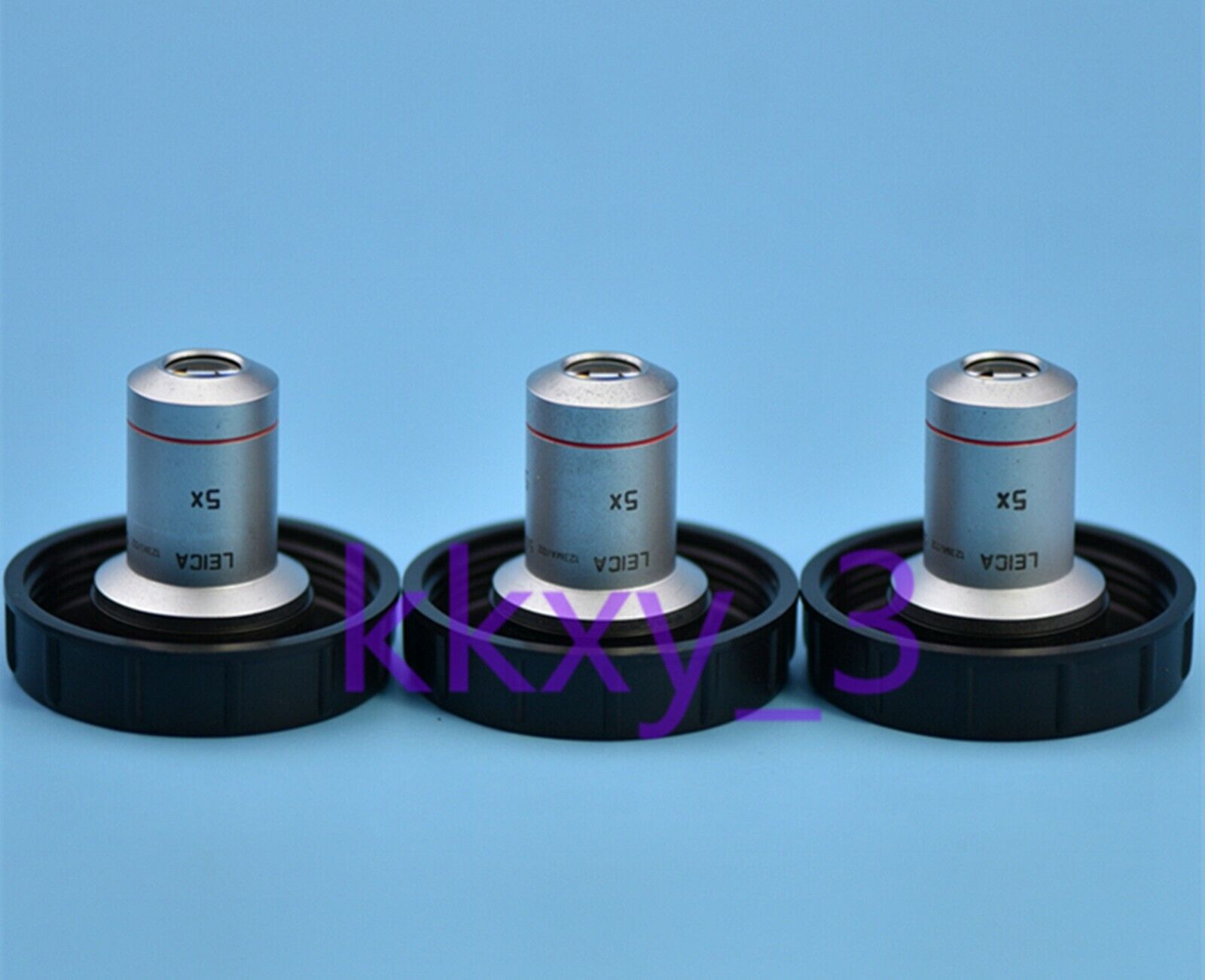 used LEICA N PLAN microscope objective lens 5x/0.12 inspected - LEICA