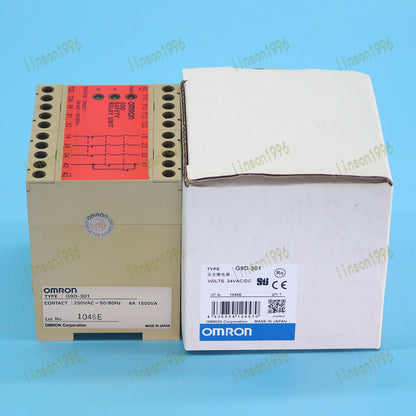 OMRON Safety Relay Unit G9D-301 Fast Delivery - OMRON