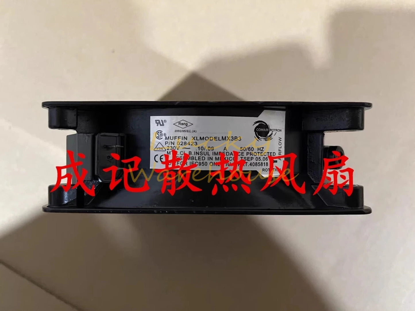 COMAIR ROTRON MX3B3 230V 0.10/0.09A Metal Cooling Fan