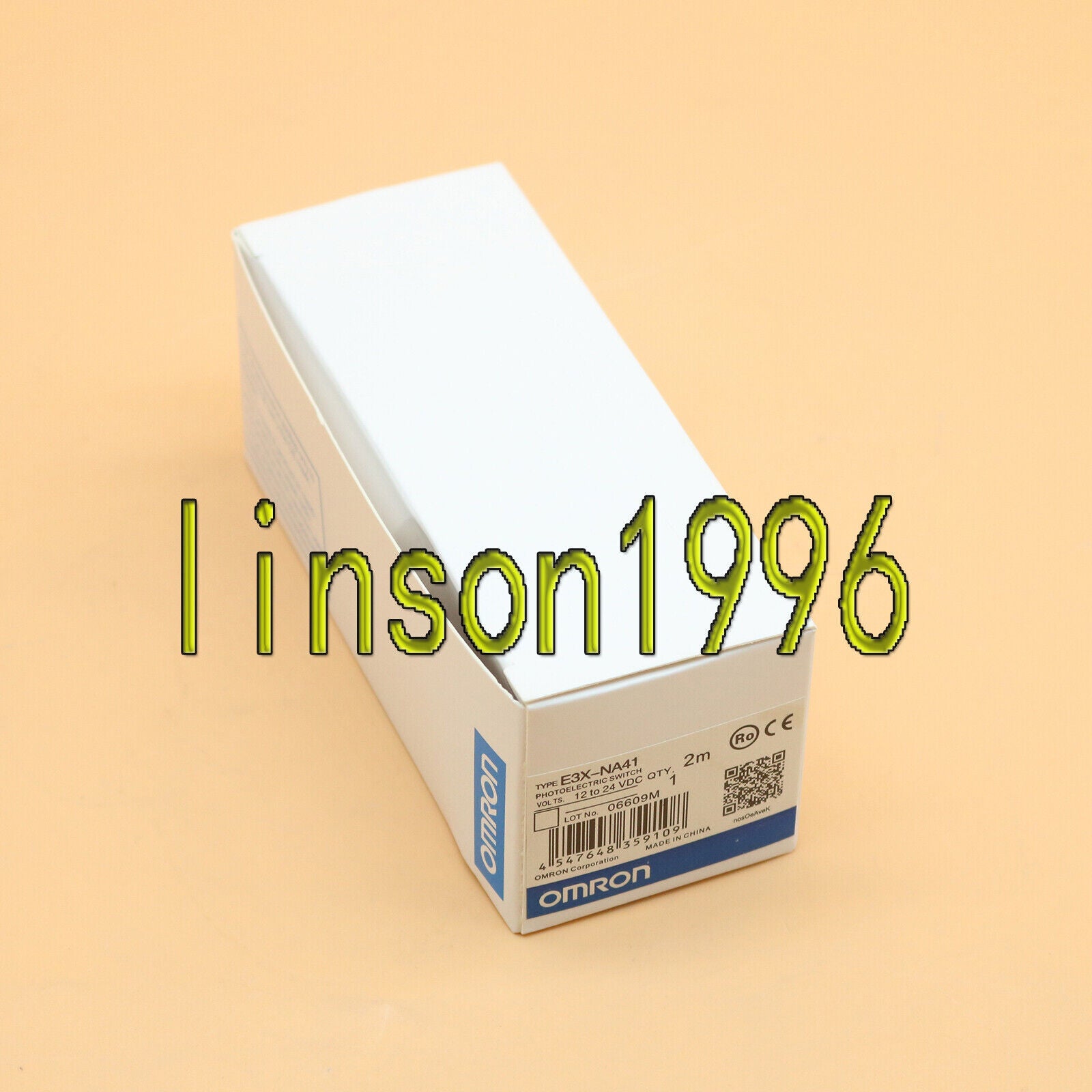 OMRON E3X-NA41 Photoelectric Switch 12-24VDC - OMRON