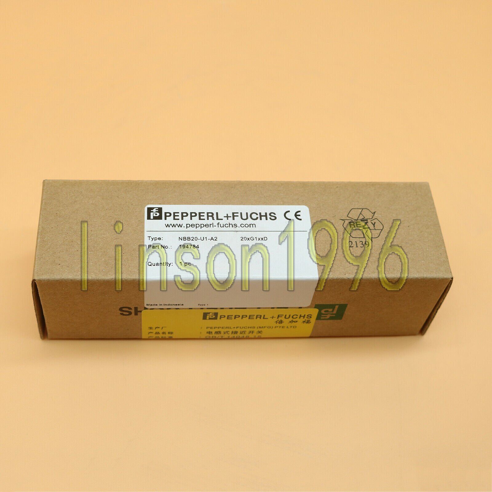 Inductive Proximity Switch NBB20-U1-A2 - PEPPERL+FUCHS