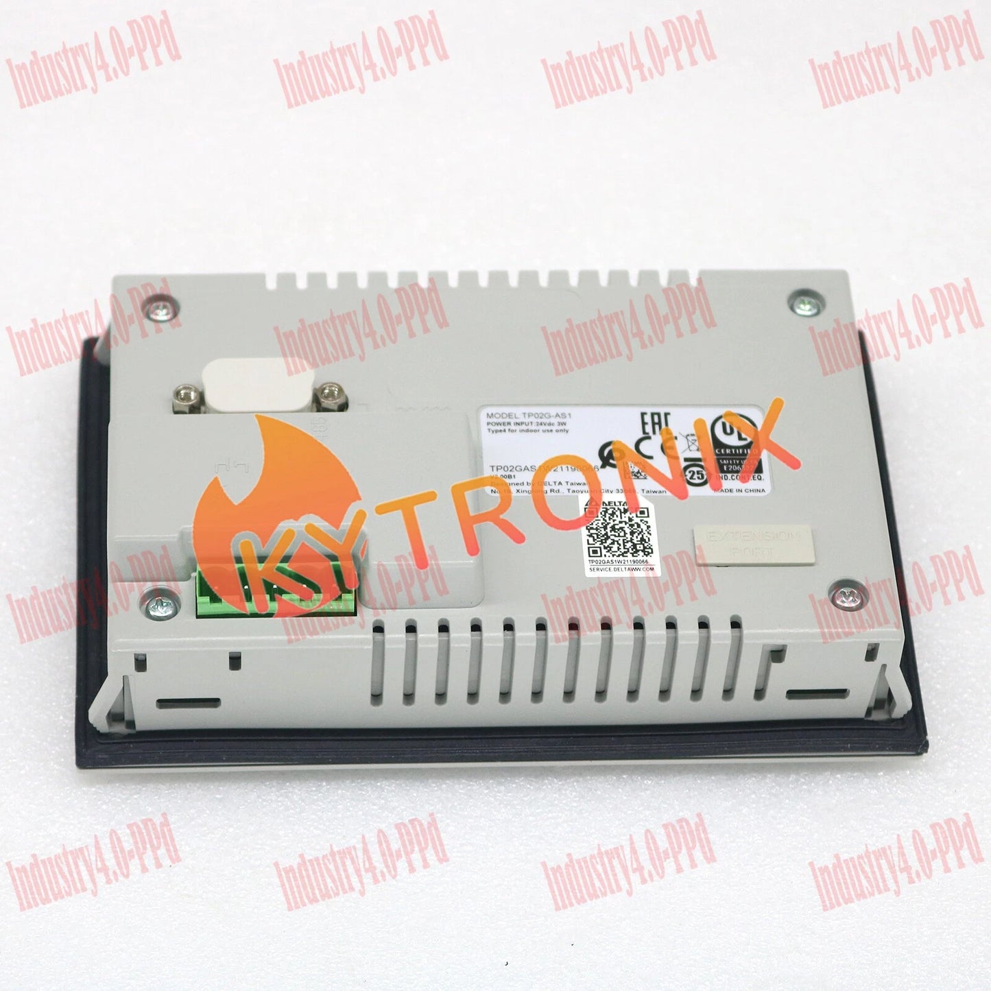 Delta Text Panel TP02G-AS1 ONE YEAR WARRANTY