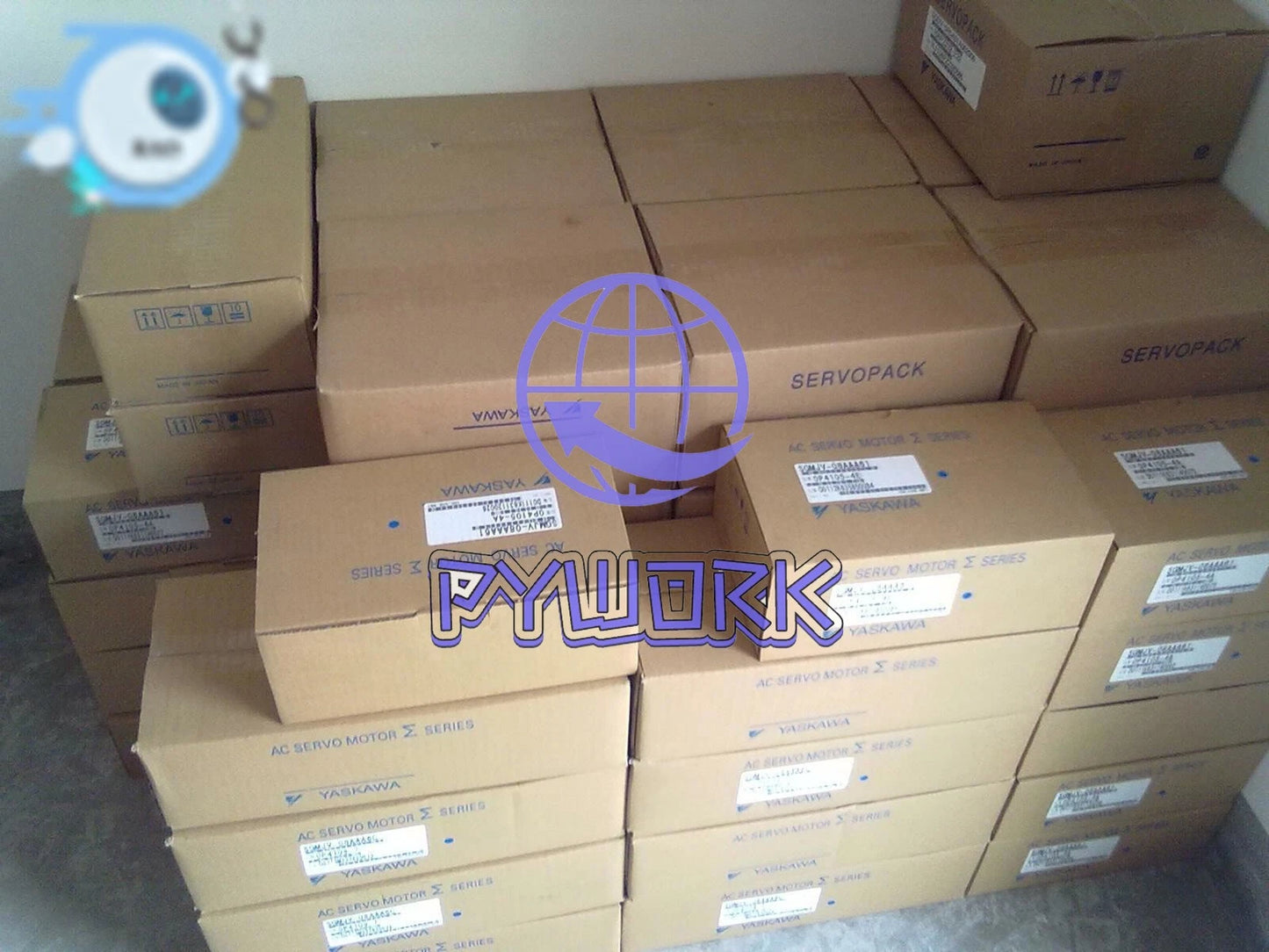 Yaskawa SGMGV-09ADC61 Servo Motor 1PC ping SGMGV09ADC61