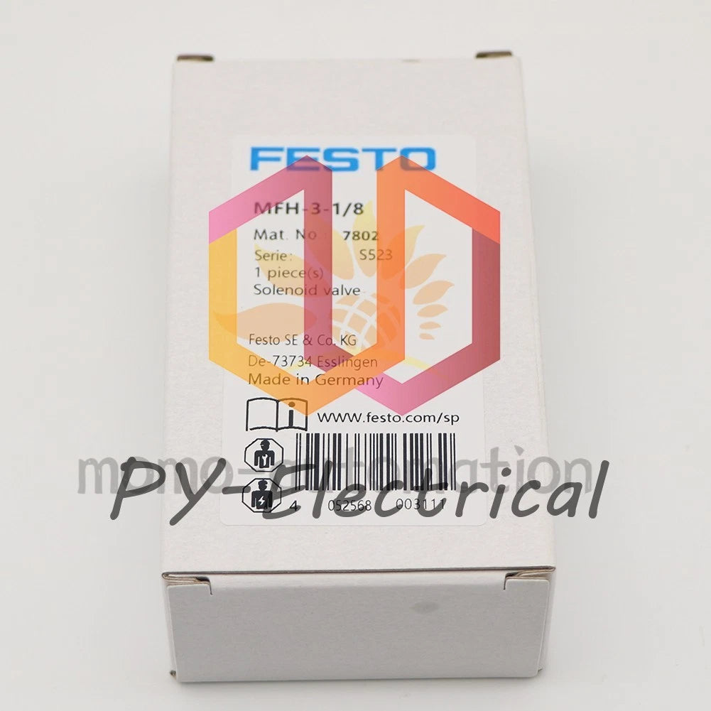 MFH-3-1/8 MFH31/8 7802 1PC Festo Solenoid Valve 1PCS