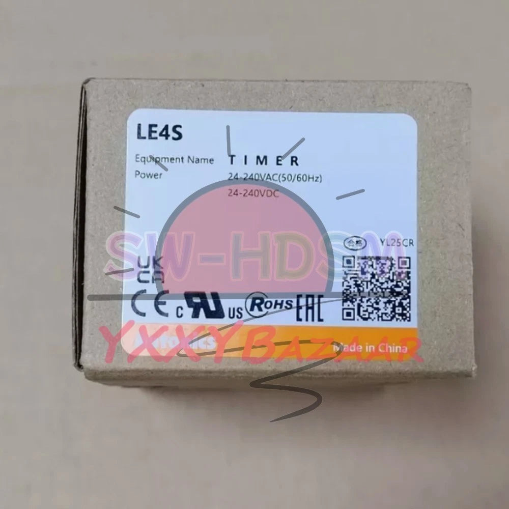 1Pcs LE4S Autonics Digital Backlit LCD Timer freight free