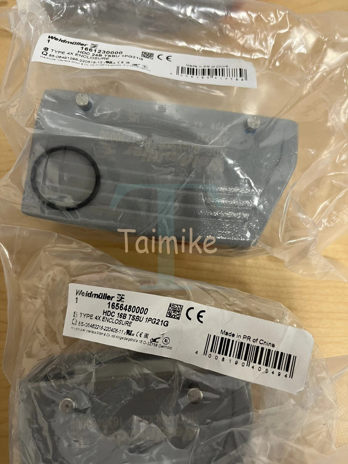 Weidmuller HDC-KIT-HE 16.120 and 24.130 Misc. Spare Part Lot - As Shown