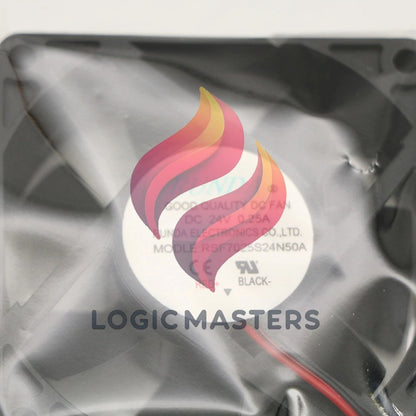 5PCS RUNDA Fan RSF7025S24N50A DC24V 0.25A 7CM 7025 2 wire cooling fan