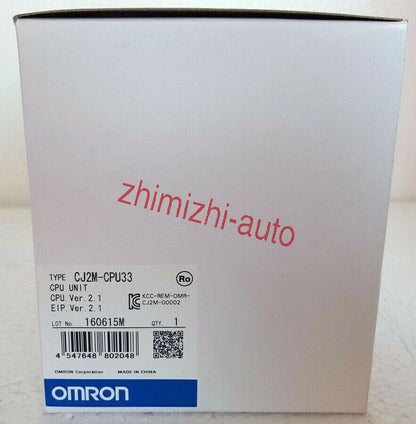 new Omron CJ2M-CPU33 CPU Unit CJ2MCPU33 In Box