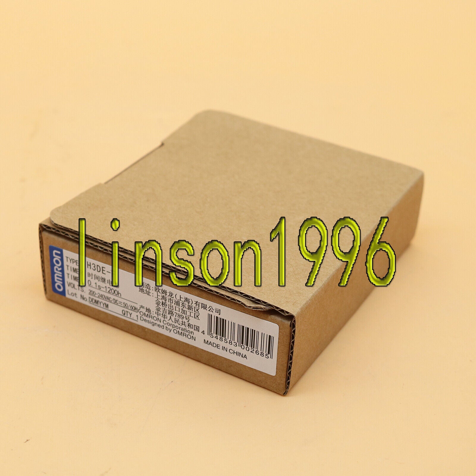 Omron H3DE-F Time Relay - OMRON