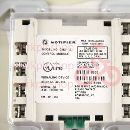 NOTIFIER CMX-2 CMX2 Fire Alarm Control Module