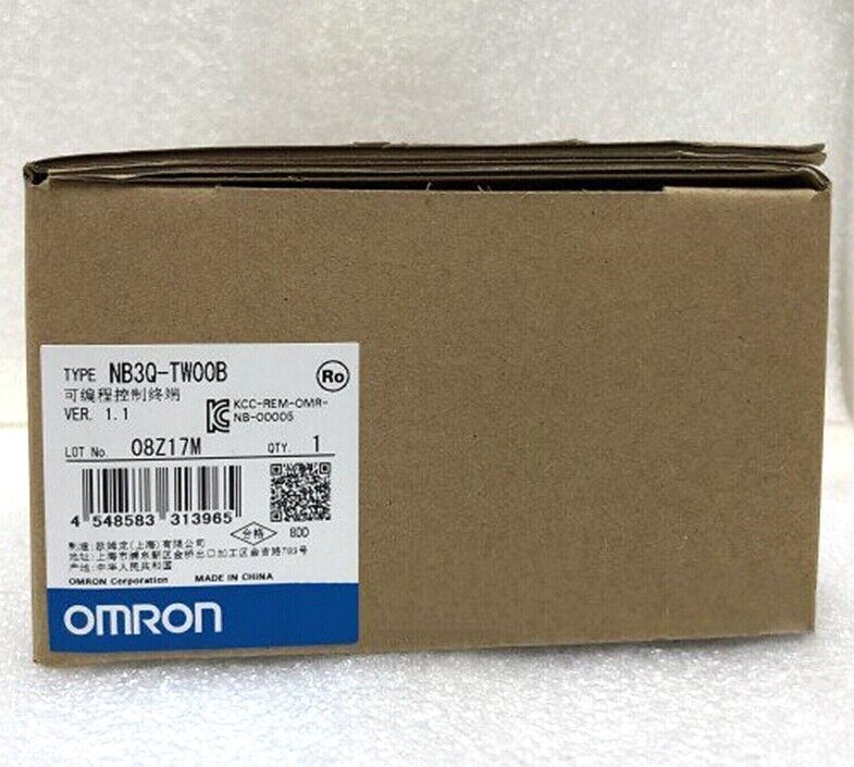 New OMRON NB3Q-TW00B Compact HMI Touch Screen PLC Module - OMRON