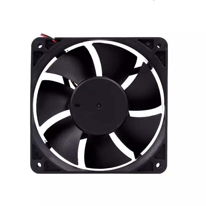 RUNDA RSH1238B24L38S DC24V 0.60A 120*120*38MM 2-Wire Silent Cooling Fan