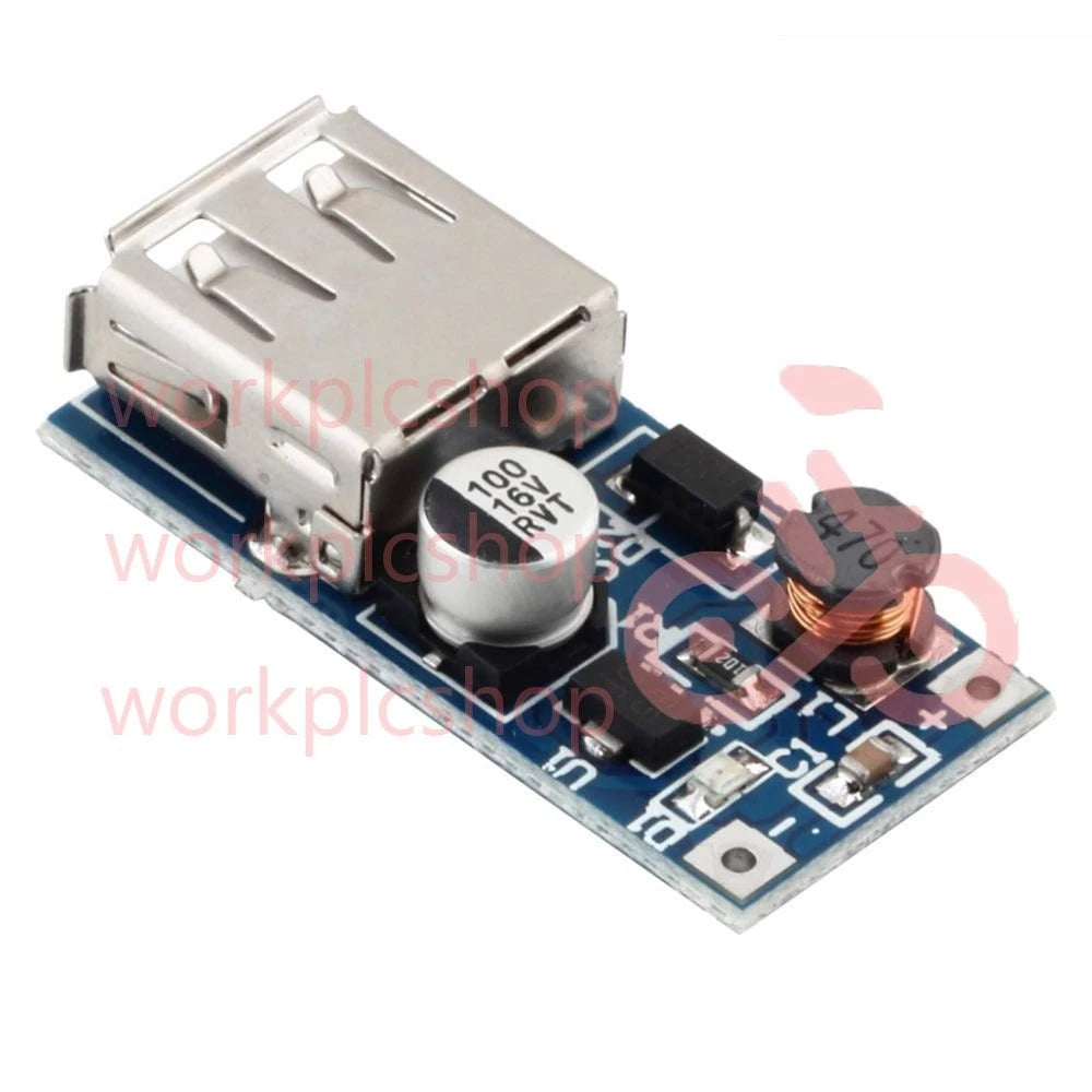 5 pcs PFM Control DC-DC USB 0.9V-5V to 5V dc Boost Step-up Power Supply Module