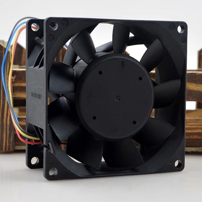 Delta PFC0812DE 8038 DC12V 1.86A 8CM 4-Wire PWM Large Airflow Cooling Fan.
