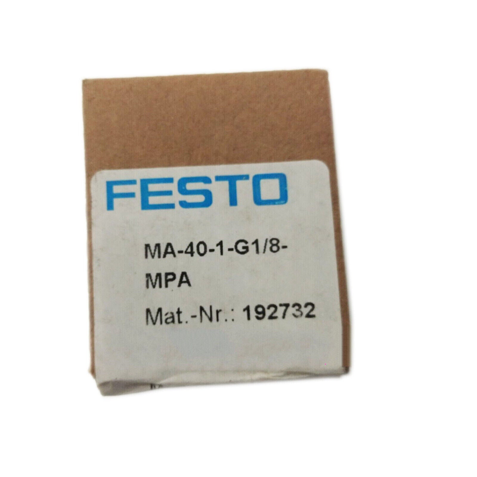 new 1 PCS IN BOX FESTO pressure gauge 192732 MA-40-1-G1/8-MPA - FESTO