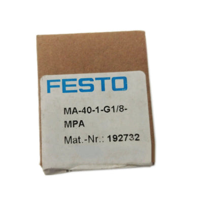 new 1 PCS IN BOX FESTO pressure gauge 192732 MA-40-1-G1/8-MPA - FESTO