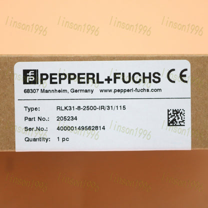 1PC Pepperl+Fuchs Sensor RLK31-8-2500-IR/31/115 Fast Ship - PEPPERL+FUCHS