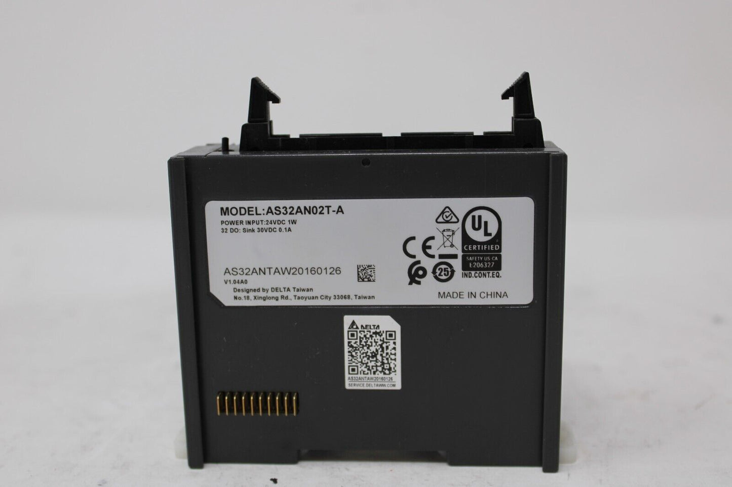 used Delta AS32AN02T-A PLC Module - DELTA