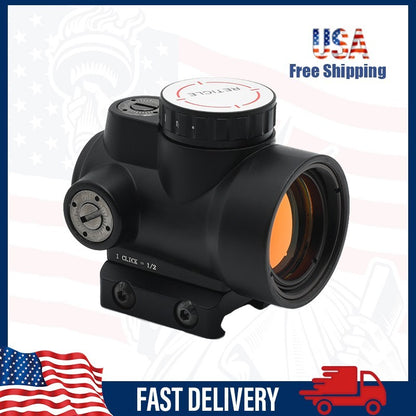 1x25 MRO HD Red Dot 2MOA + 68MOA Circle w/ Low & Co-Witness Mount