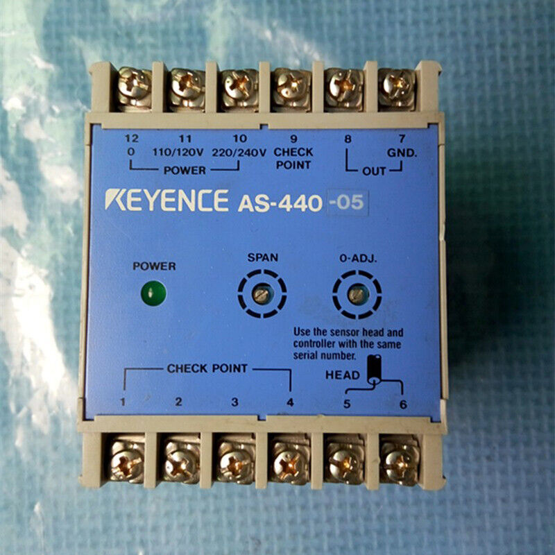 new ONE  KEYENCE AS-440-05 Digital Optical Fiber Amplifier