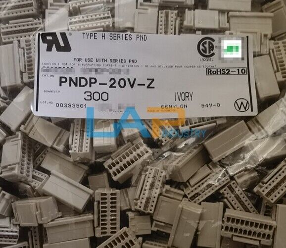 300pcs JST Connector PNDP-20V-Z Rubber Shell 2.0mm Spacing - JST