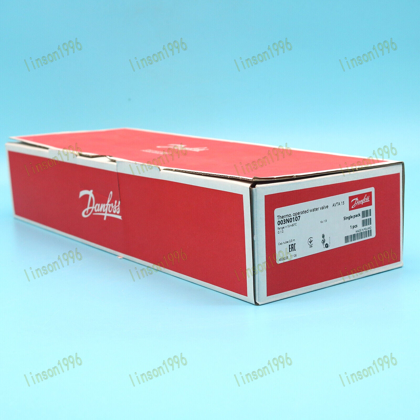 Danfoss AVTA15 003N0107 Thermostatic Valve 1PC In Box SHIP - DANFOSS