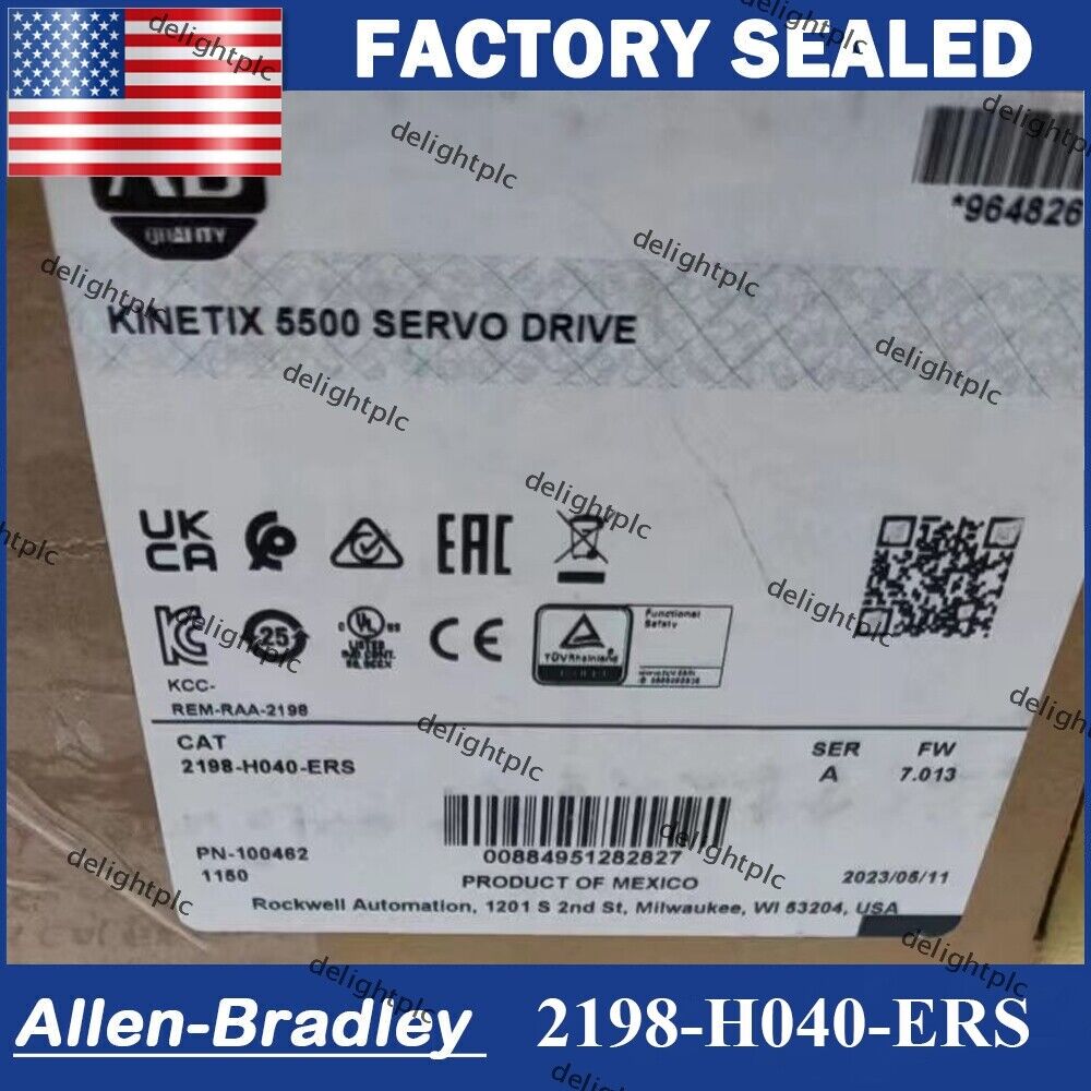 2198-H040 Kinetix 5500 Servo Drive Brand New - ERS