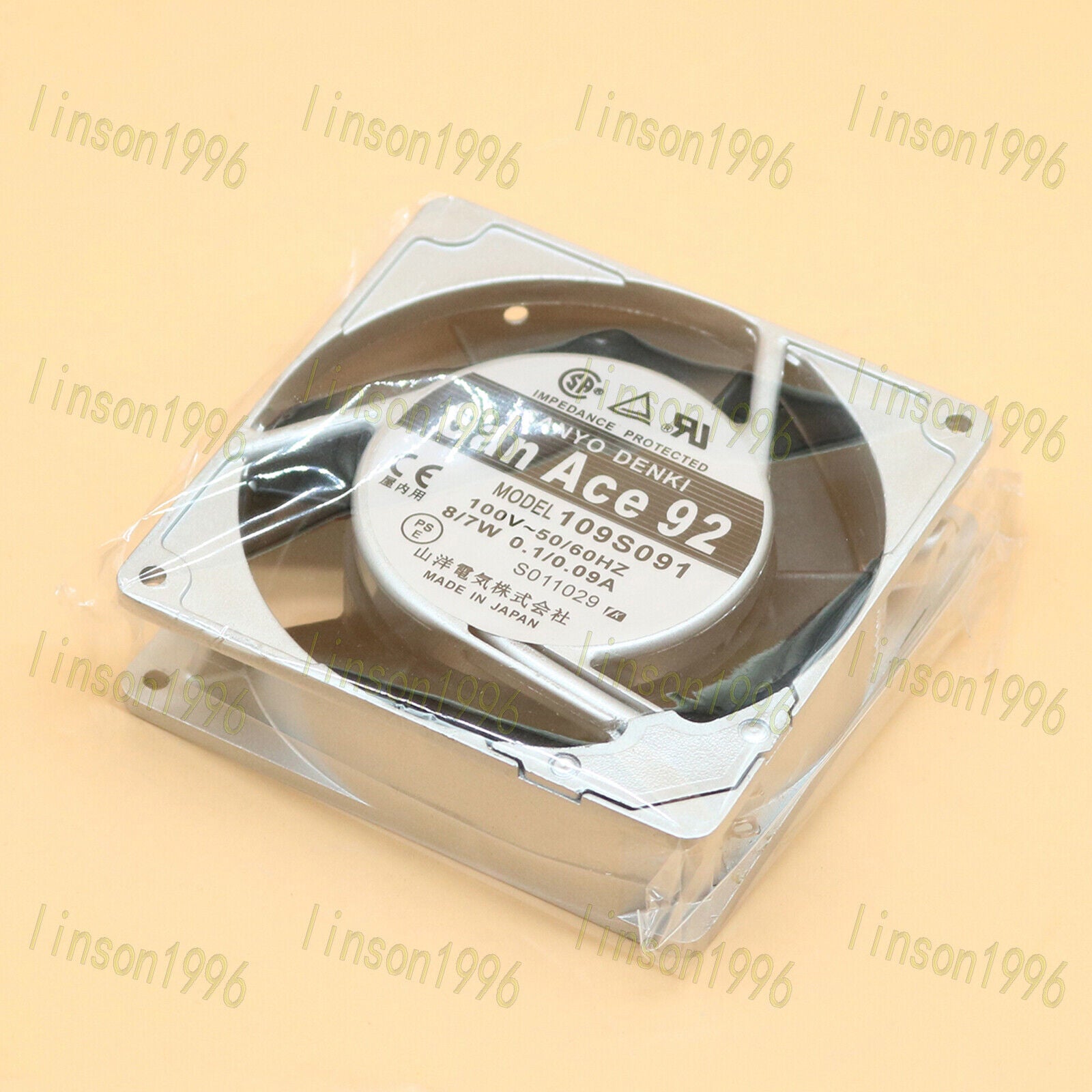 109S091 Cooling Fan SANYO Mini Ace25 0.1/0.09A Fast Delivery - SANYO