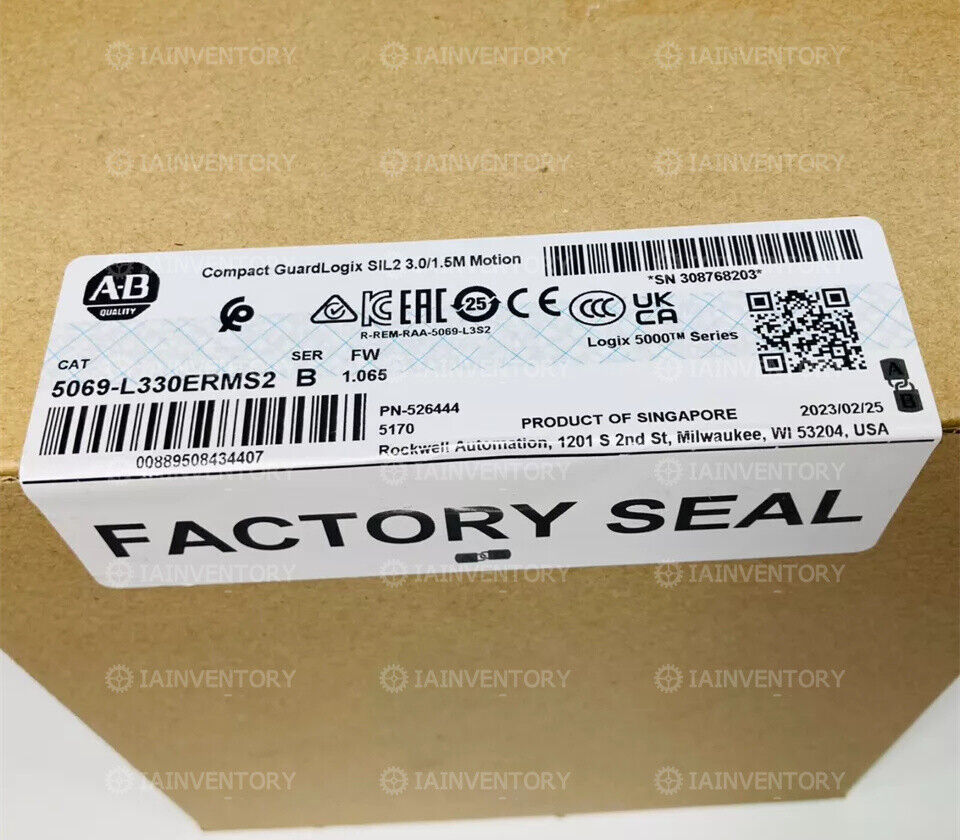 Allen Bradley SIL2 3.0V/1.5V Motion Controller (Sealed) - ALLEN BRADLEY