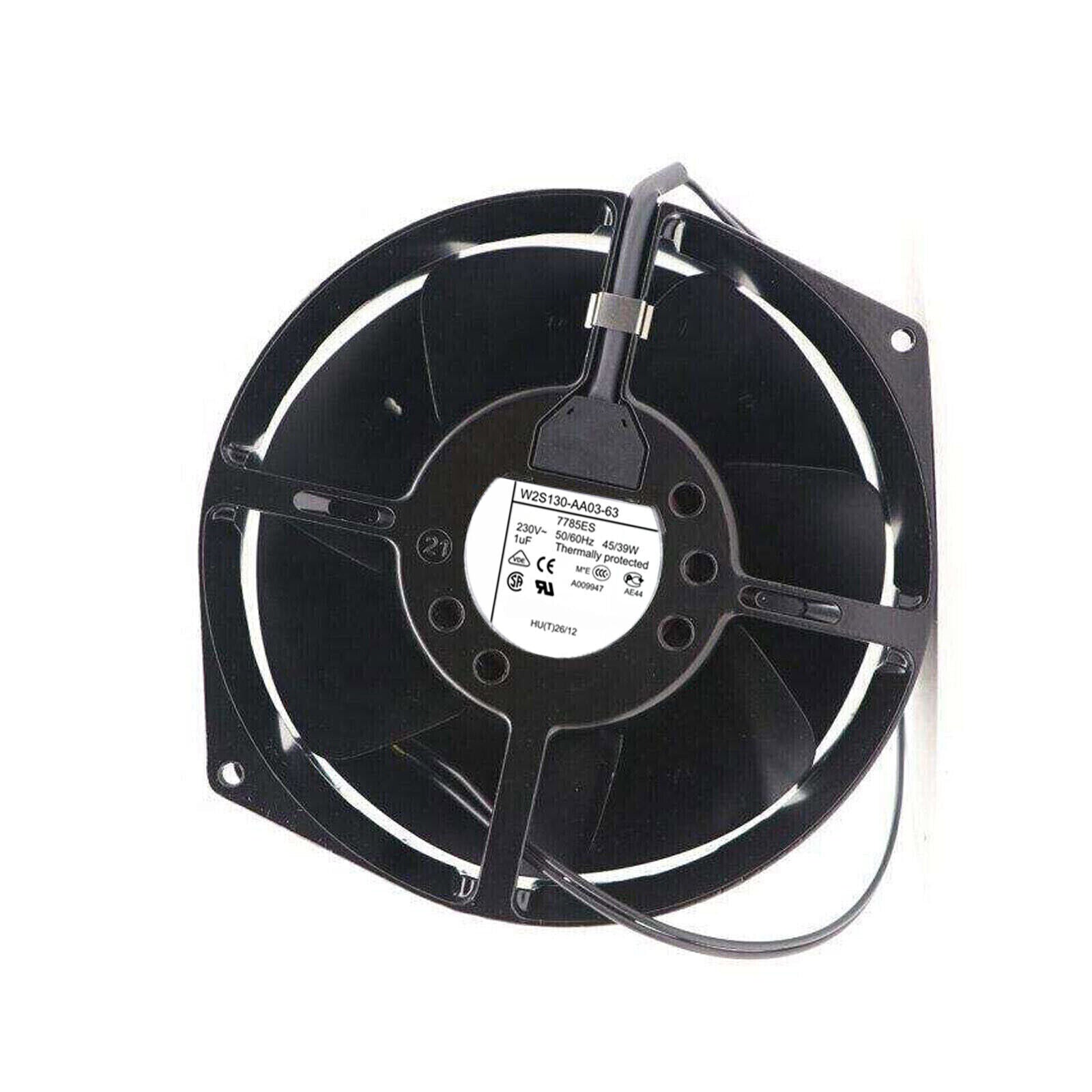 New 1PCS M2S052-CA W2S130-AA03-63 230V 8W 17255 RPM 17255 fan - KOEED