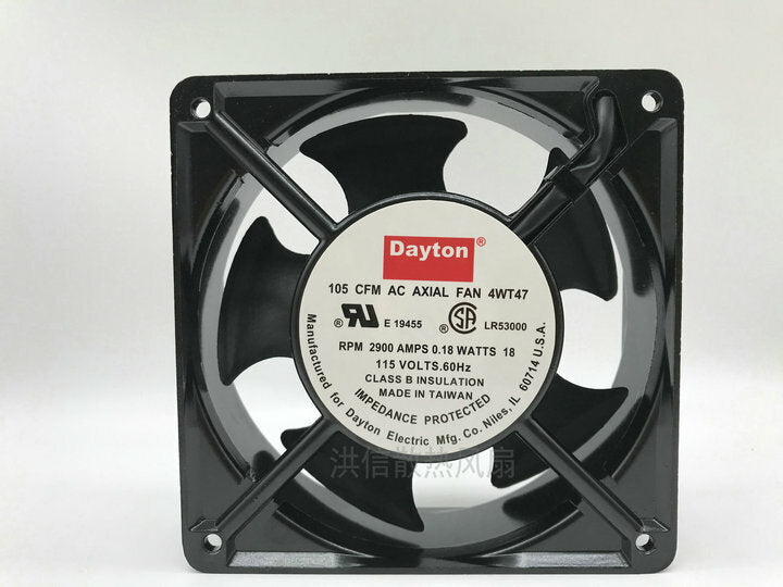 Dayton 4WT47 115V 0.18A 12038 cabinet welding cooling fan