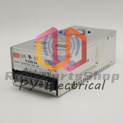 1pcs Mean Well S-240-24 Power Supply 100-120AC 0386