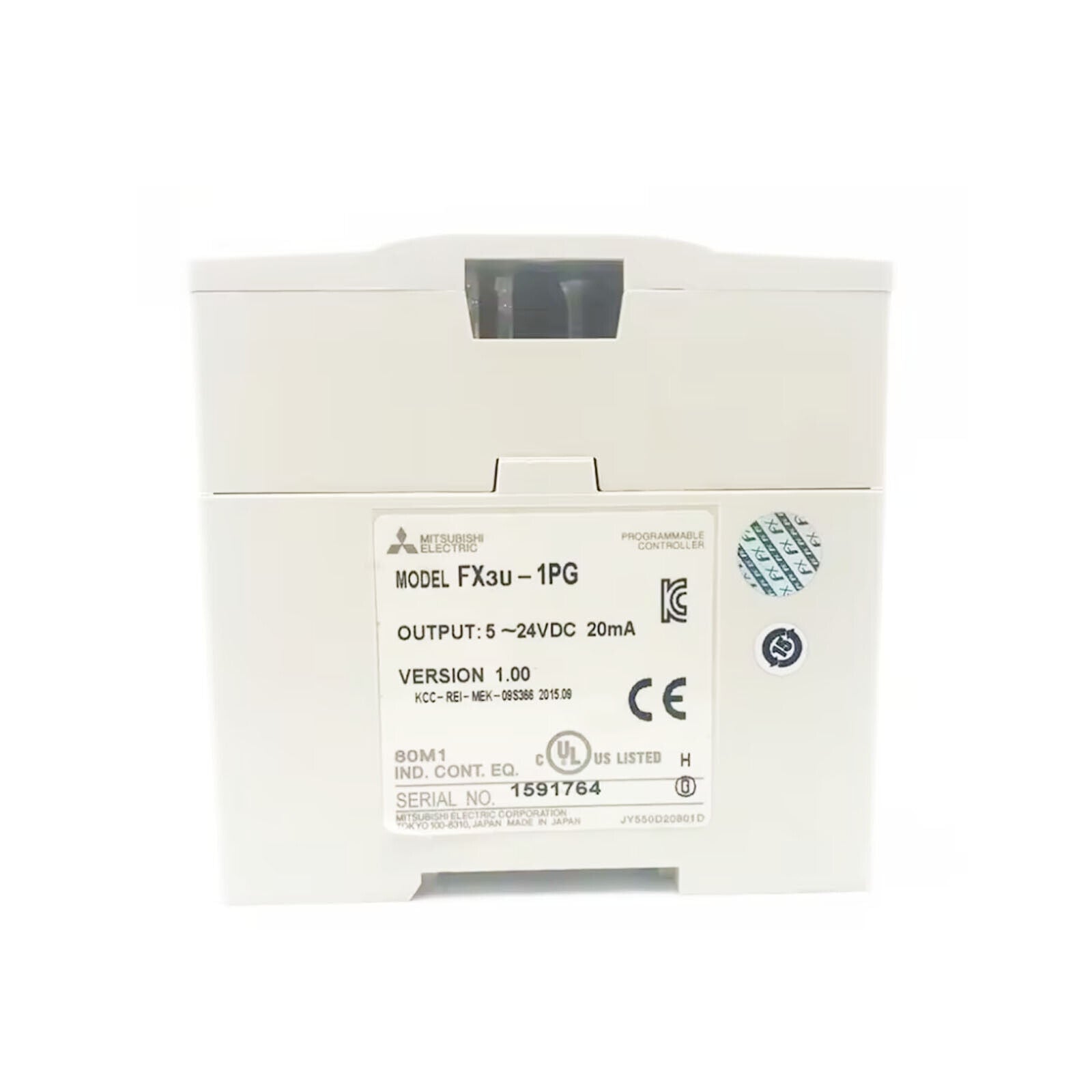 Mitsubishi FX3U-1PG Projection Unit - MITSUBISHI