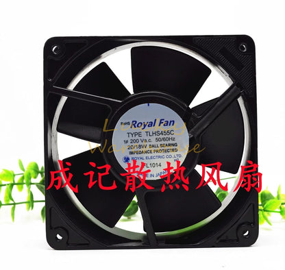 ROYALFAN TLHS455C AC200V 20/18W All Metal Cooling Fan