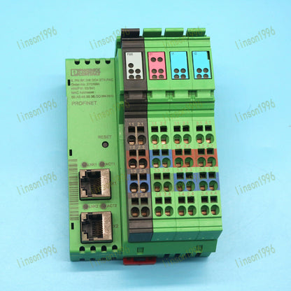 Used 1PC Phoenix IL PN BK DI8 DO4 2TX-PAC Fast Bus Coupler - PHOENIX