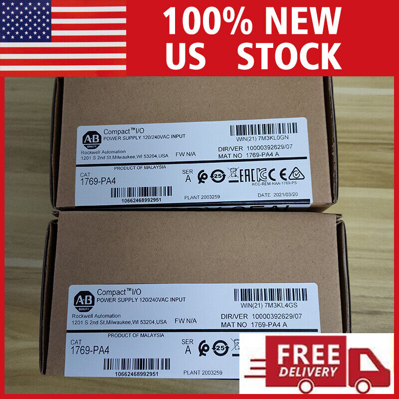 New Factory Sealed AB 1769-PA4 Power Supply - COMPACTLOGIX