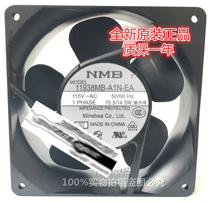 NMB 11938MB-A0N-EA 100V 15/14W aluminum frame AC cooling fan