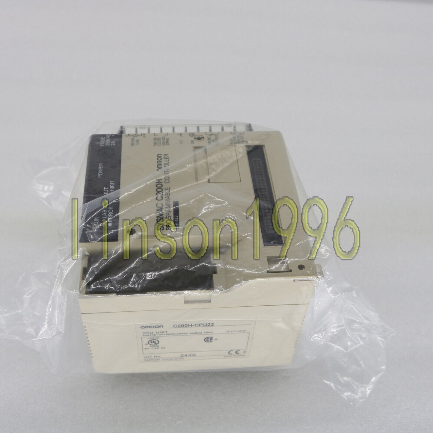 Used Omron Programmable Controller CPU Module C200H-CPU22 Fully Tested Industrial Automation Controller - OMRON