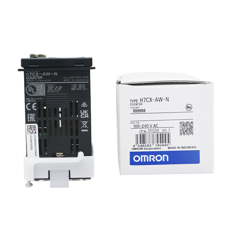 OMRON H7CX-AW-N H7CXAWN Counter 100-240VAC Original New in Box Ship - OMRON