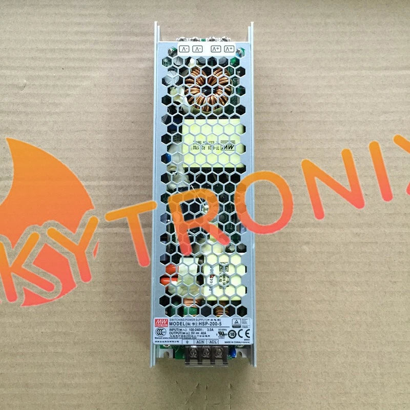 1PCS MEAN WELL HSP-200-5 200W 5V 40A power supply