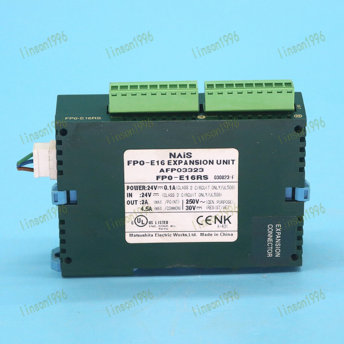 Used 1PC Panasonic FP0-E16RS Module, Shipment AFP03323 - PANASONIC