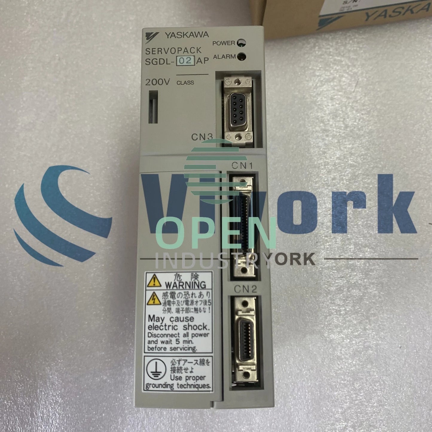 1PCS Yaskawa SGDL-02AP SERVO DRIVE 200W 4AMP 200-230V INPUT 1PHASE