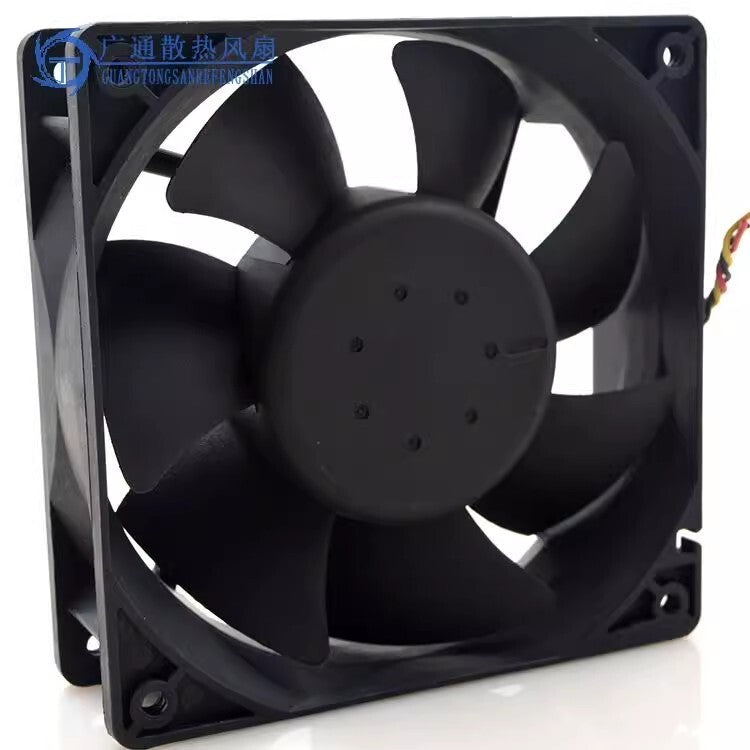 Delta AFB1212VHE 12038 DC12V 0.90A 12CM 3-Wire Dual Ball Cooling Fan
