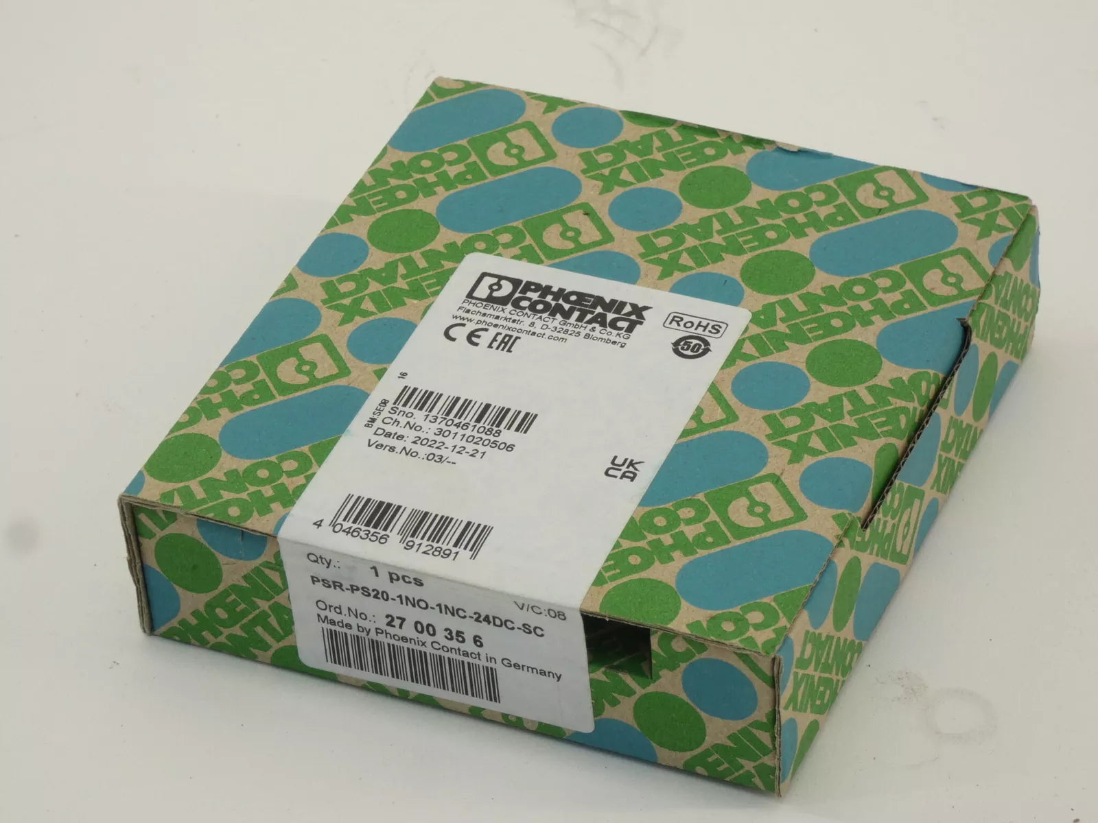 Phoenix 24V DC Relay PSR-PS20-1NO-1NC-2700356 - PHOENIX